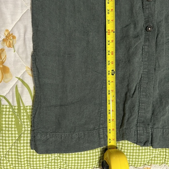 J. Jill Army Green Polo Collar Midi Dress - Picture 12 of 12